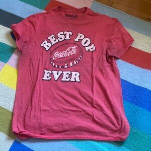 Coca Cola best pop ever t shirt
